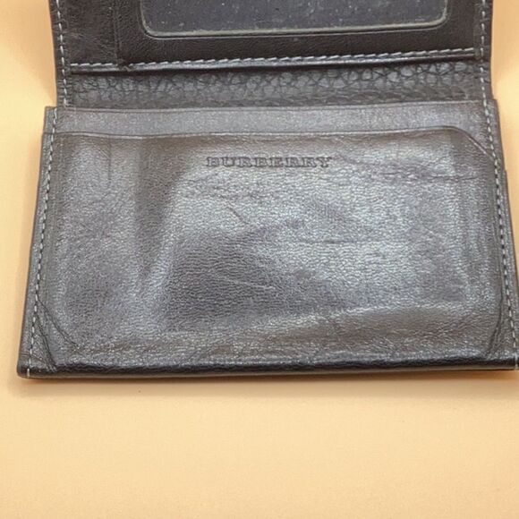 Burberry Black / Nova Check Bi-Fold Wallet - Picture 4 of 10